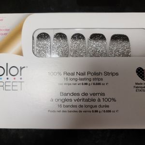 Color Street Nail Strips Underground Magic Silver